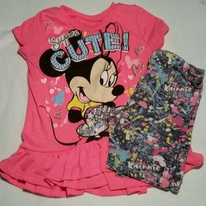 **SOLD** Minnie Mouse Toddler Set